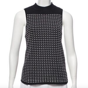 💜 EUC Rag and Bone Black and White Turtleneck Top